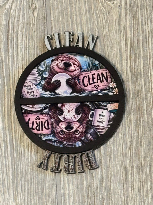 Clean Dirty Dishwasher Magnet